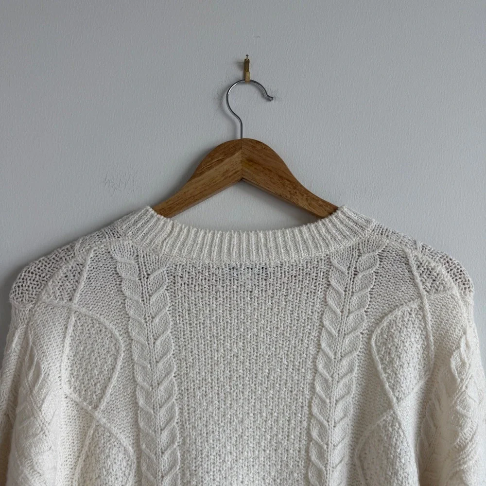 Women's‎ Vince Cable Knit Merino Wool Blend Pullover Size Small